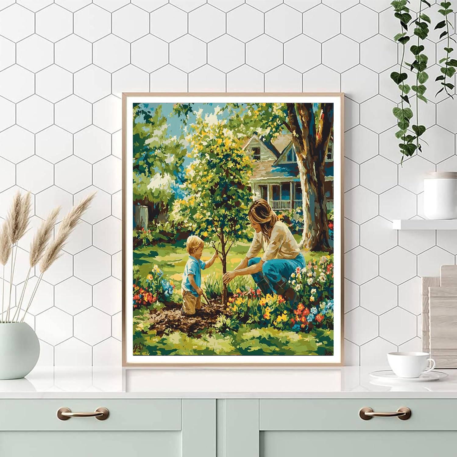 Our Family Tree Painting By Numbers Kit