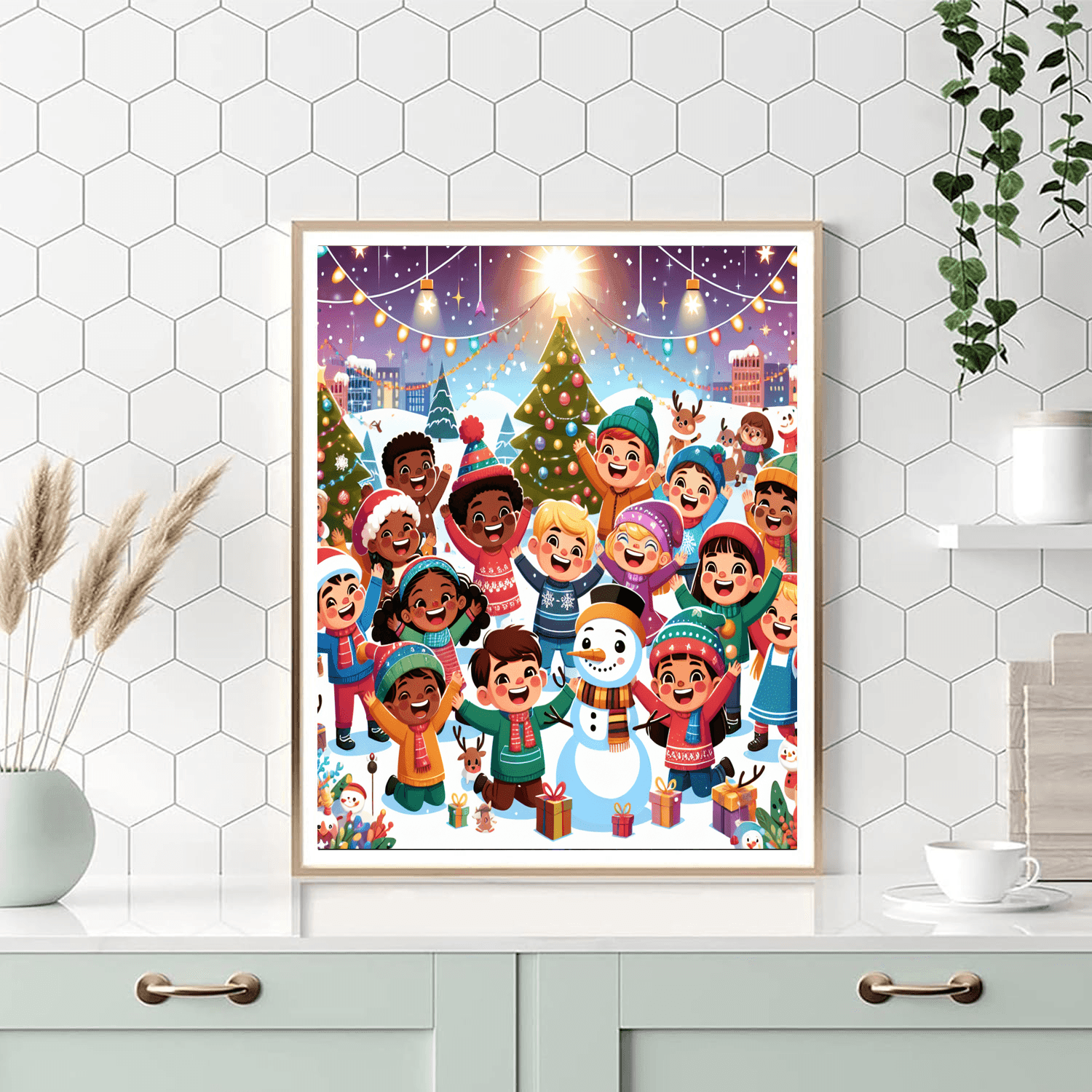 Colorful Holiday Celebrations Paint By Numbers