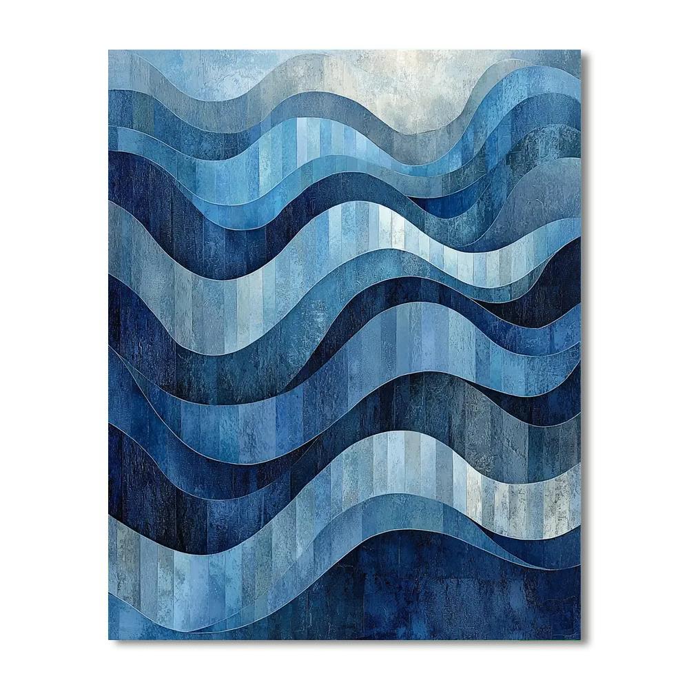 Michelangelo Inspired Whispering Tides  Paint By Numbers