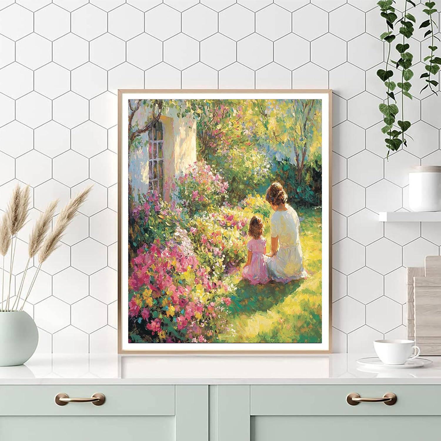 Mom's Eternal Garden Paint By Numbers Kits