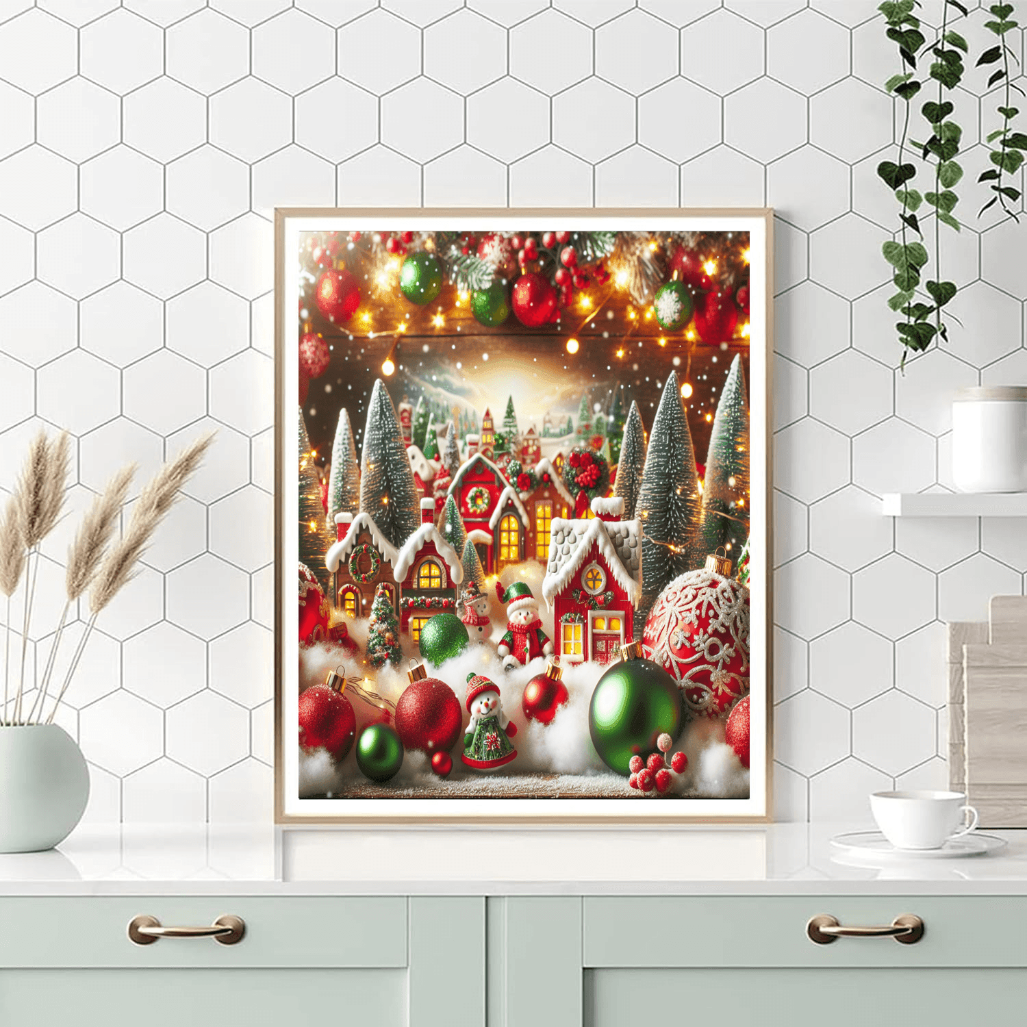 Christmas Enchantment Numbered Painting Kits