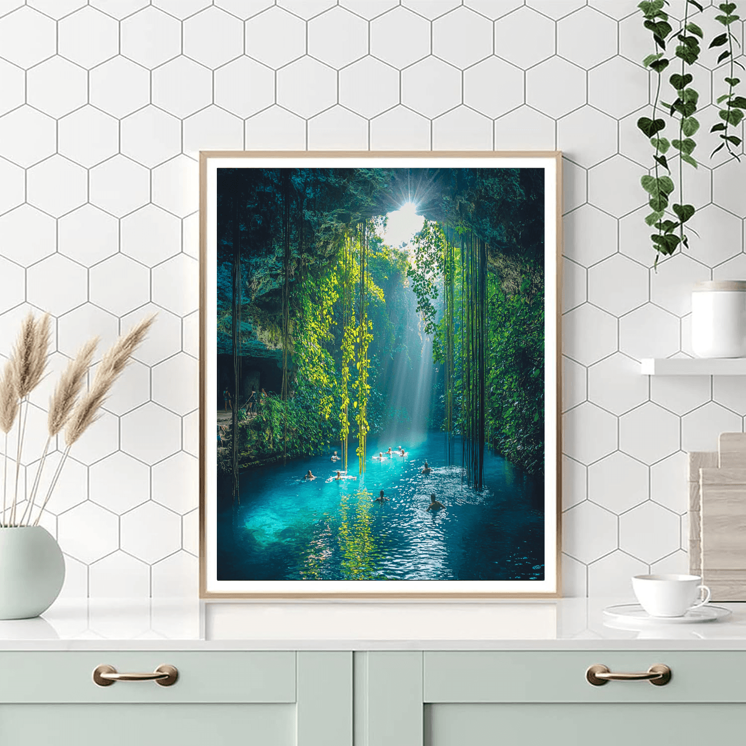 Cenote Ik Kil DIY Paint By Numbers