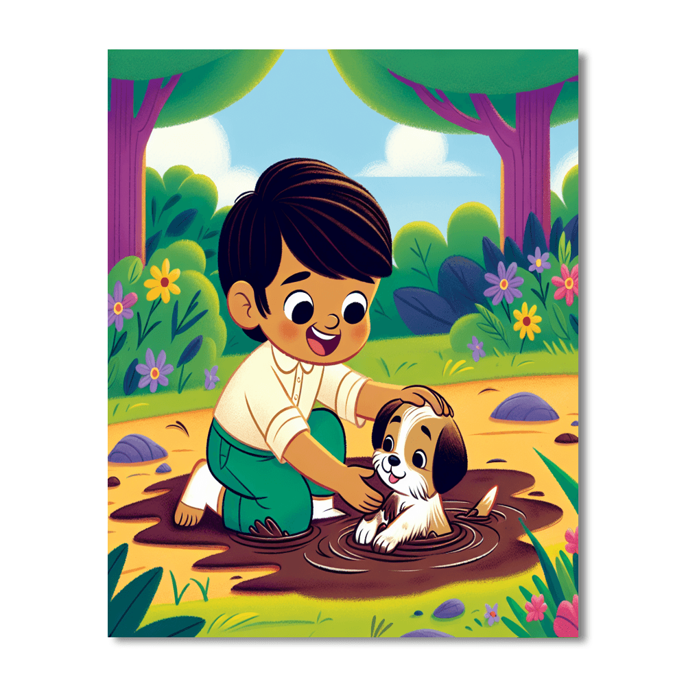 Animal Rescue Adventure Number Painting