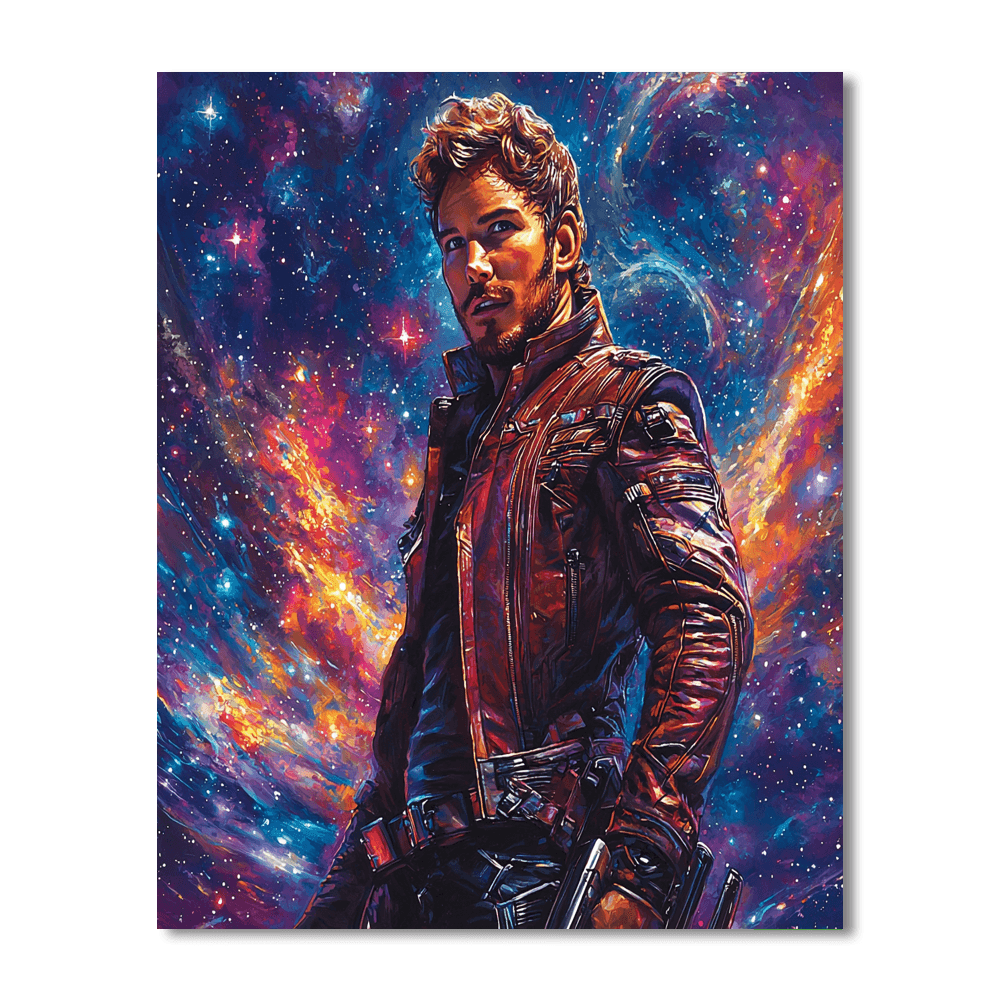 Chris Pratt: Starlord's Galactic Gambit Numbered Painting Kits