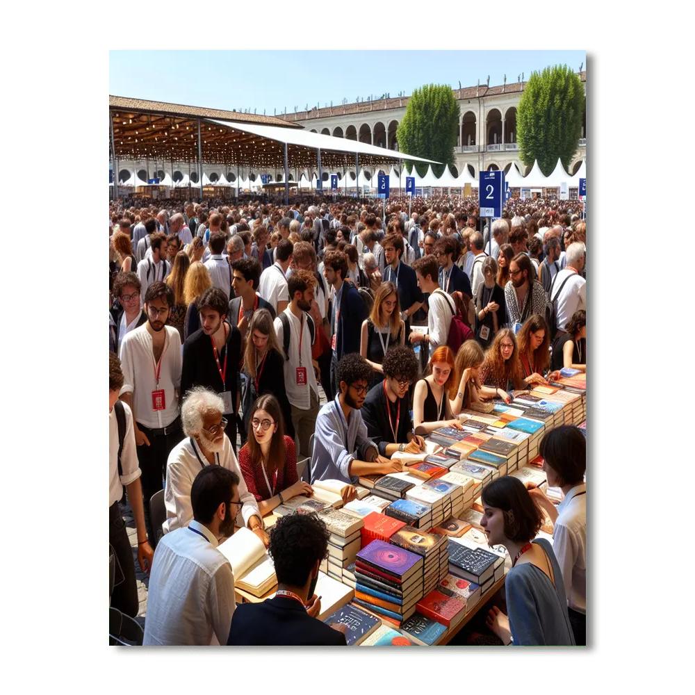 Bologna Book Fair Paint By Numbers Kits