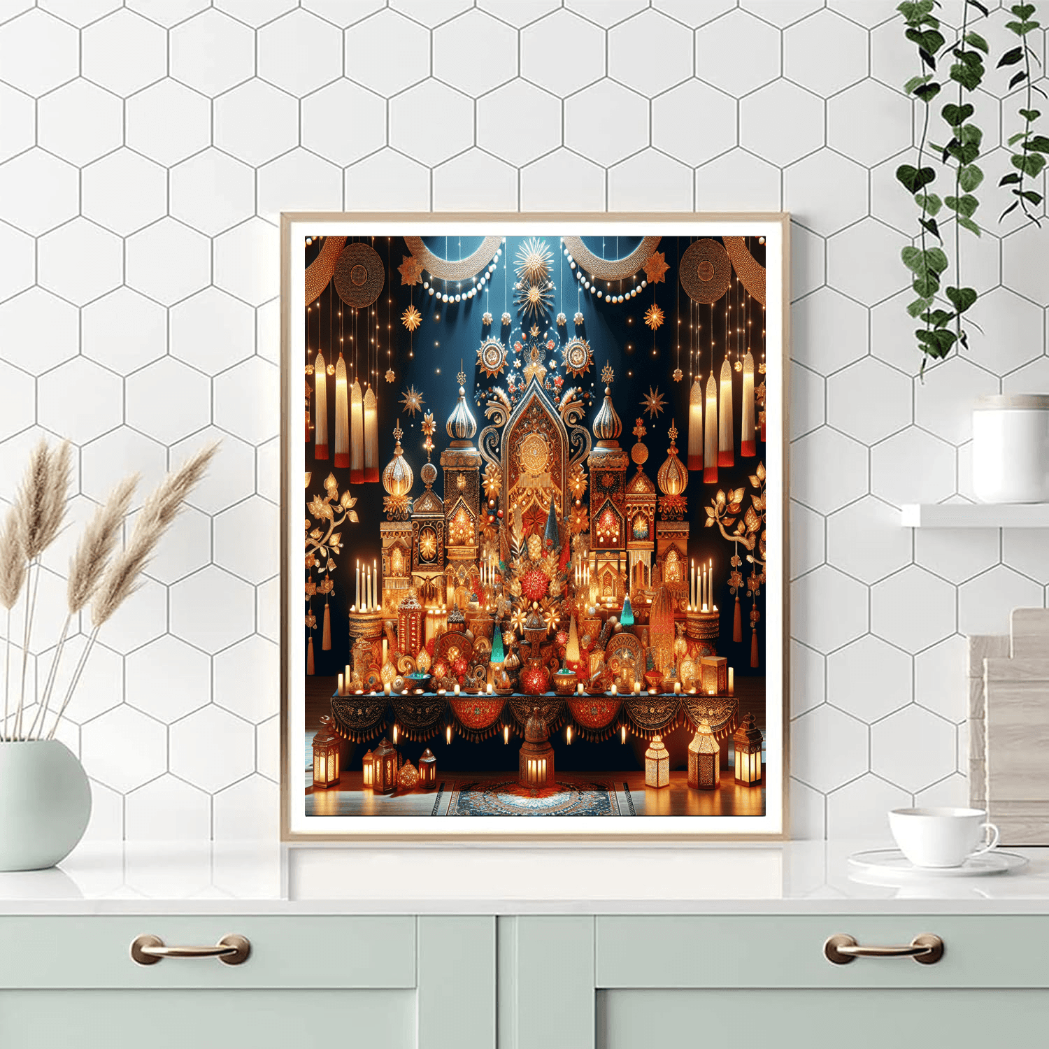 Festive Delights Painting Number Kit