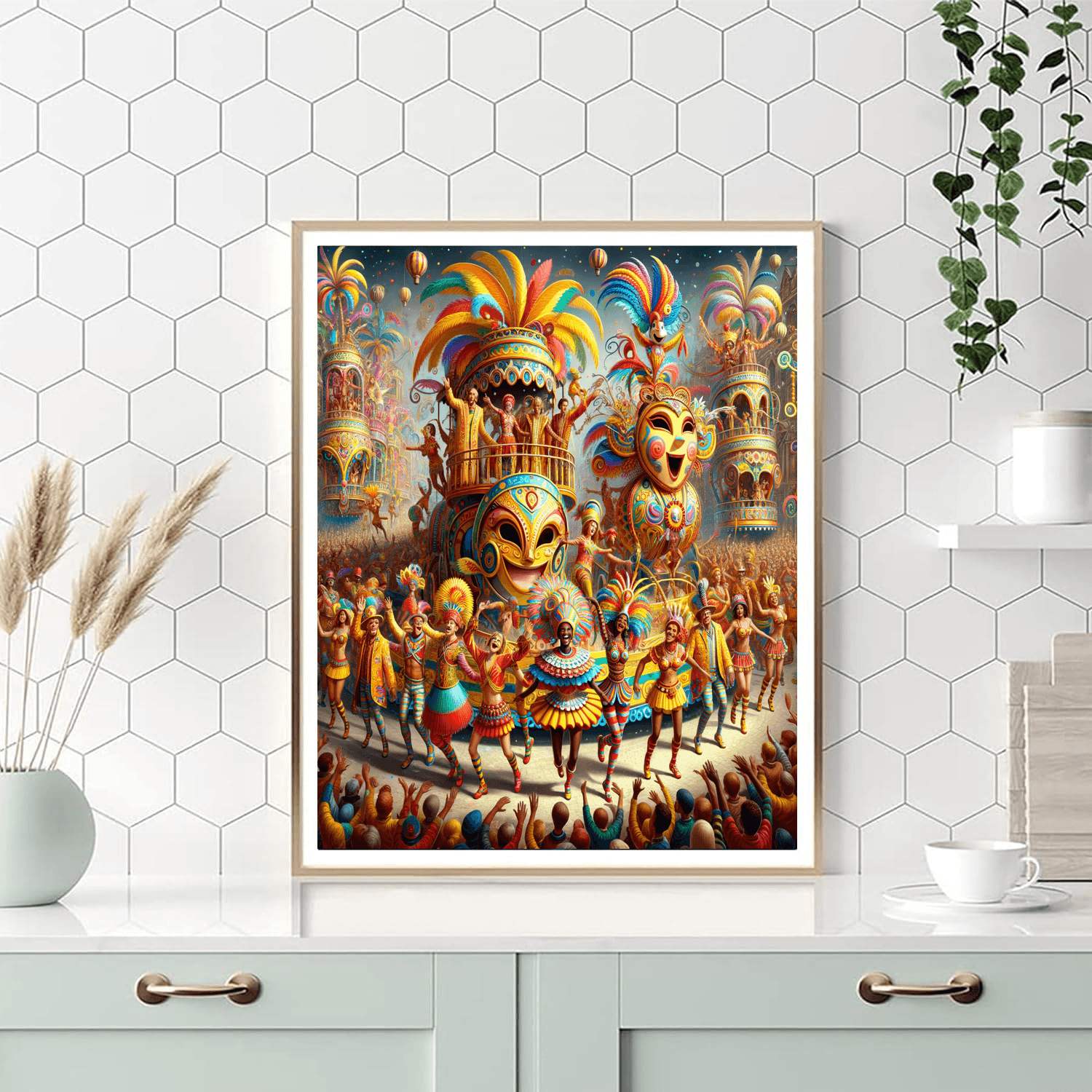 Charming Carnival Parade Paint By Number