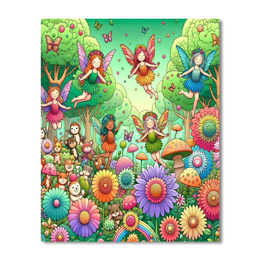 Exploring Enchanted Forests Paint By Numbers Kits