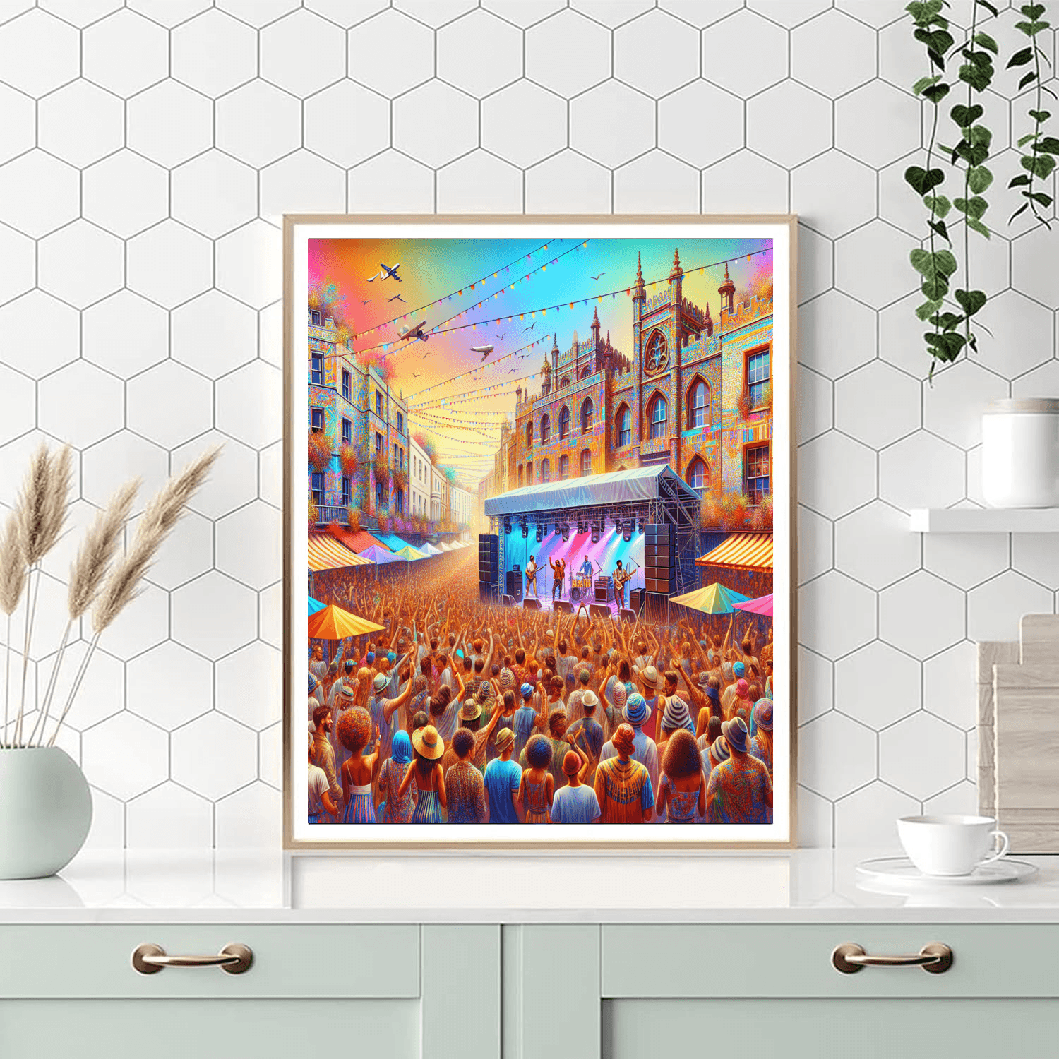 The Great Escape Festival Painting Number Kit