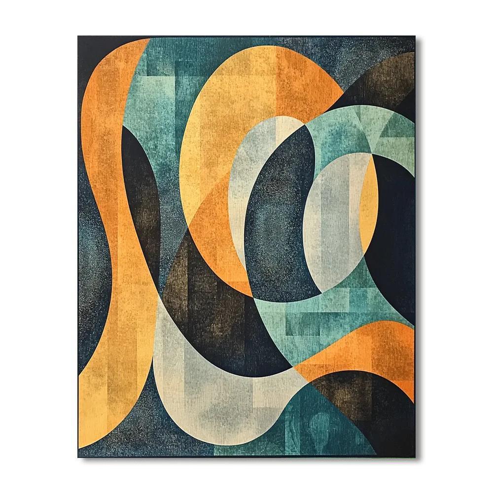 Max Ernst Inspired Imaginative Echoes  Painting Number Kit