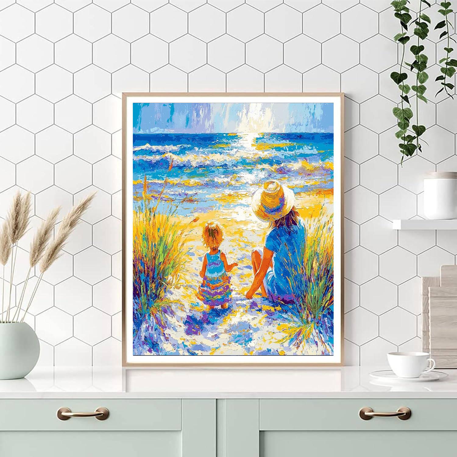 Playful Moments In Nature Paint By Numbers Kits
