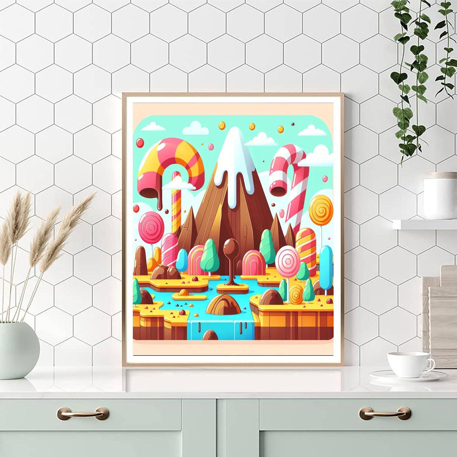 Candyland Adventures Paint By Numbers Kits
