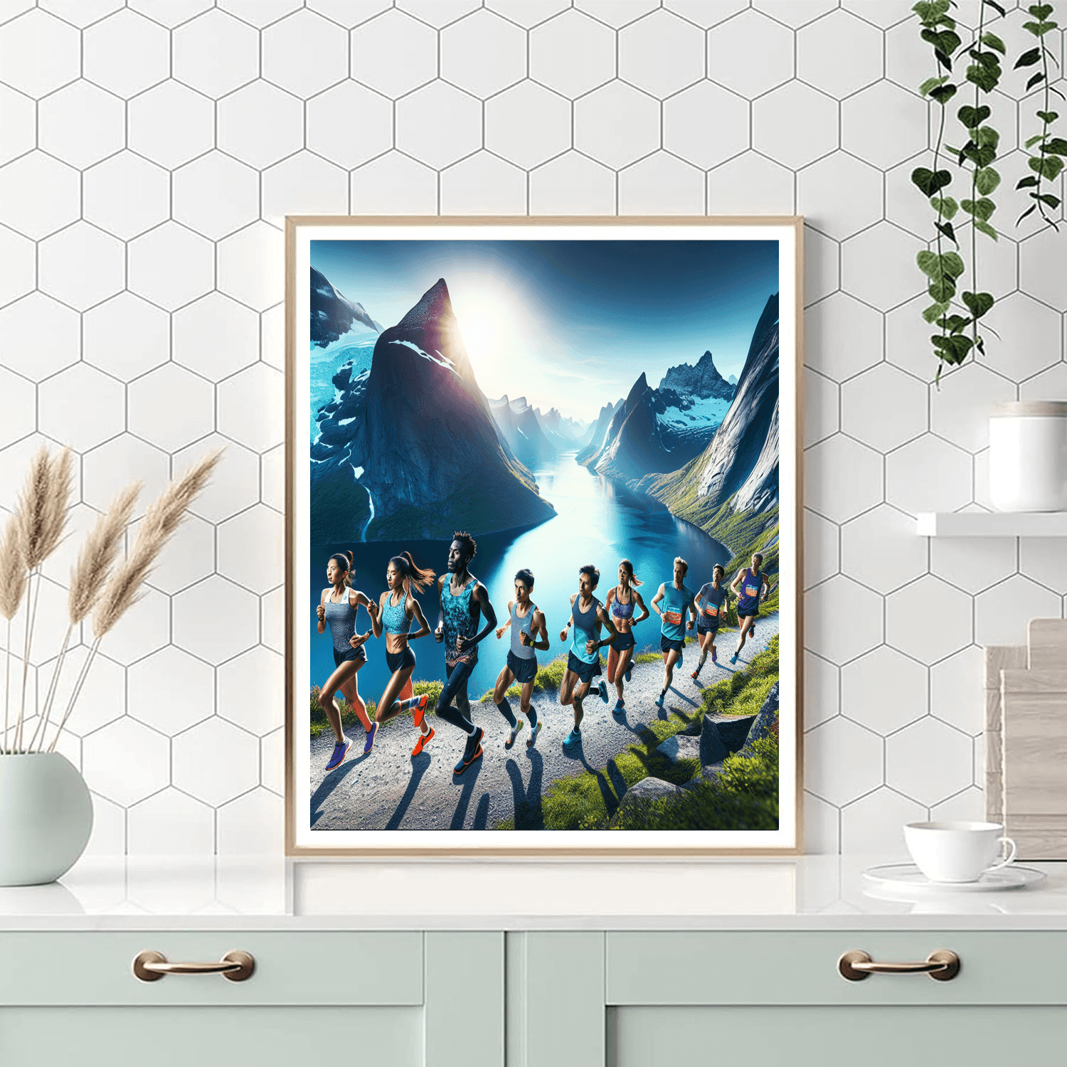 Midnight Sun Marathon - Tromsø, Norway Number Painting