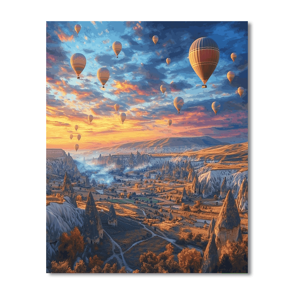 Cappadocia DIY Paint By Numbers
