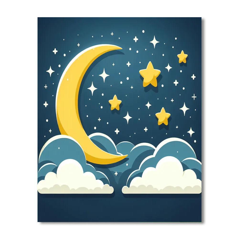 Moonlight Magic Painting By Numbers Kit