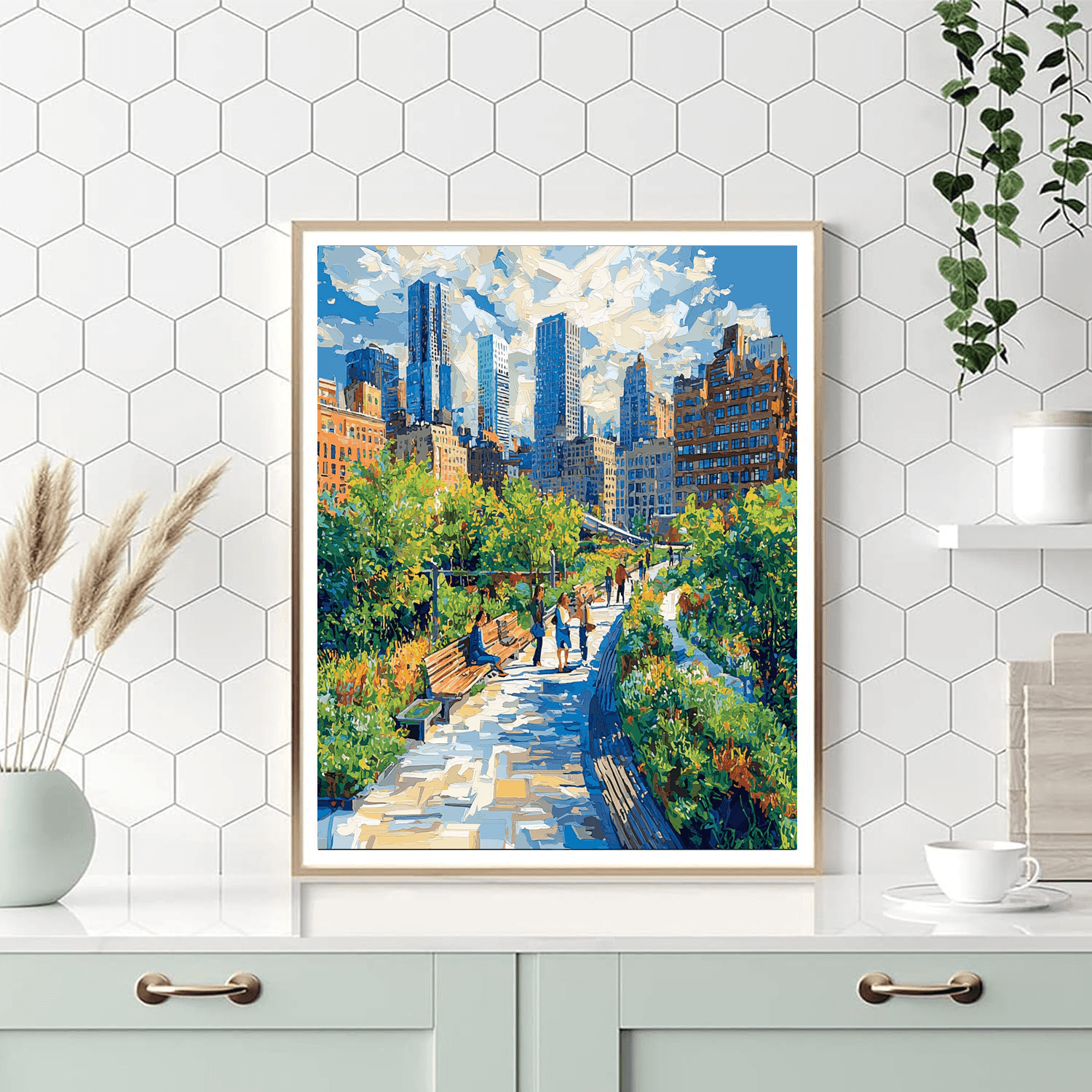 The High Line - New York City Paint By Numbers Kits