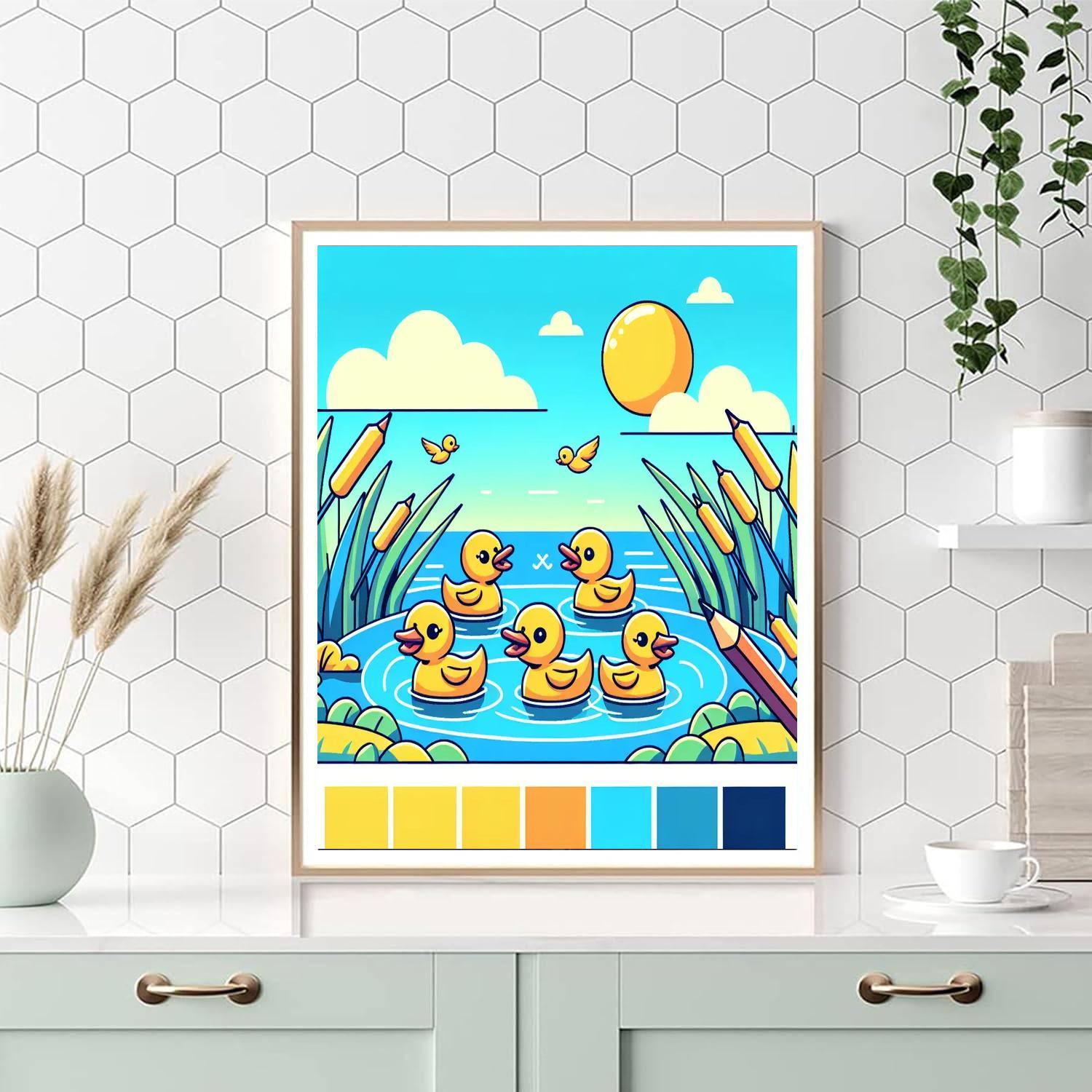 Dandy Ducks Numbered Painting Kits
