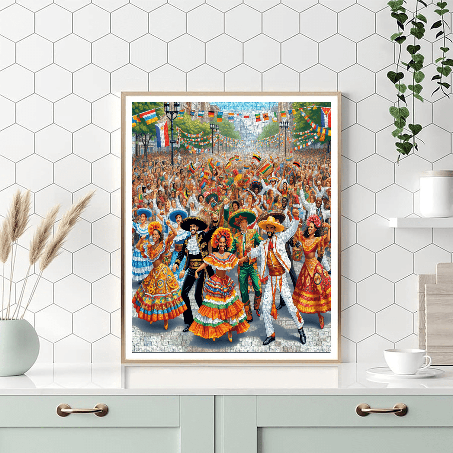 Karnaval Der Kulturen - Berlin Numbered Painting Kits