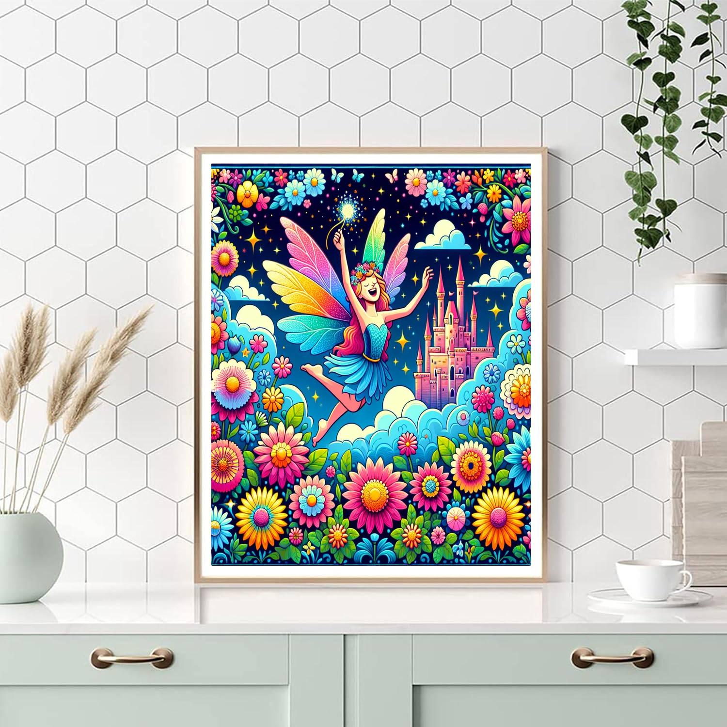 Whimsical Fairytale World Paint By Numbers