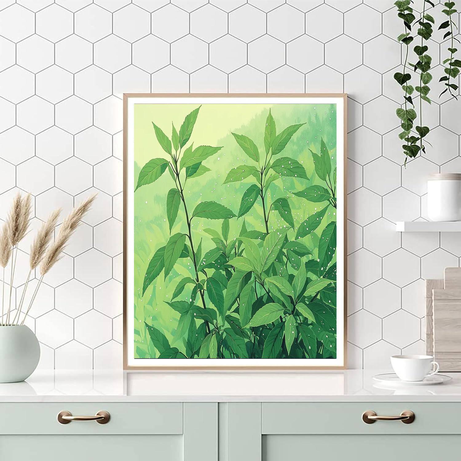 Utagawa Hiroshige Inspired Calm Morning Dew  Number Painting