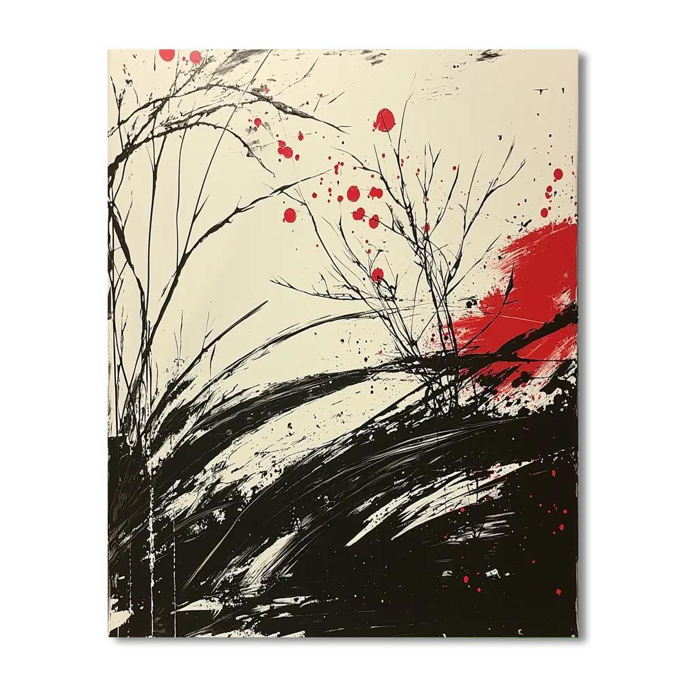 Banksy Inspired Nature's Defiance  Paint By Numbers Kits