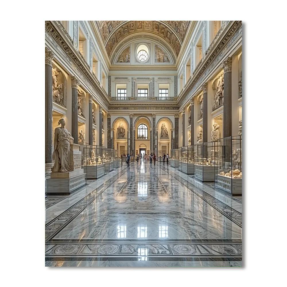 Naples National Archaeological Museum Painting Number Kit