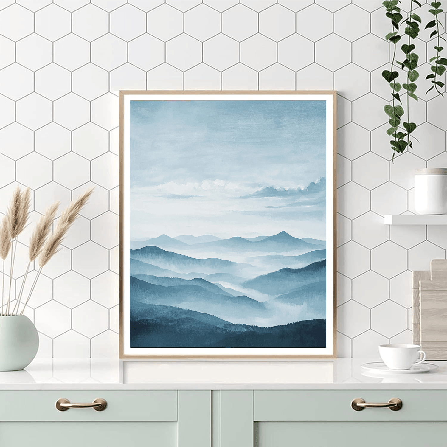 Caspar David Friedrich Inspired Peaceful Horizons  Paint By Numbers Art