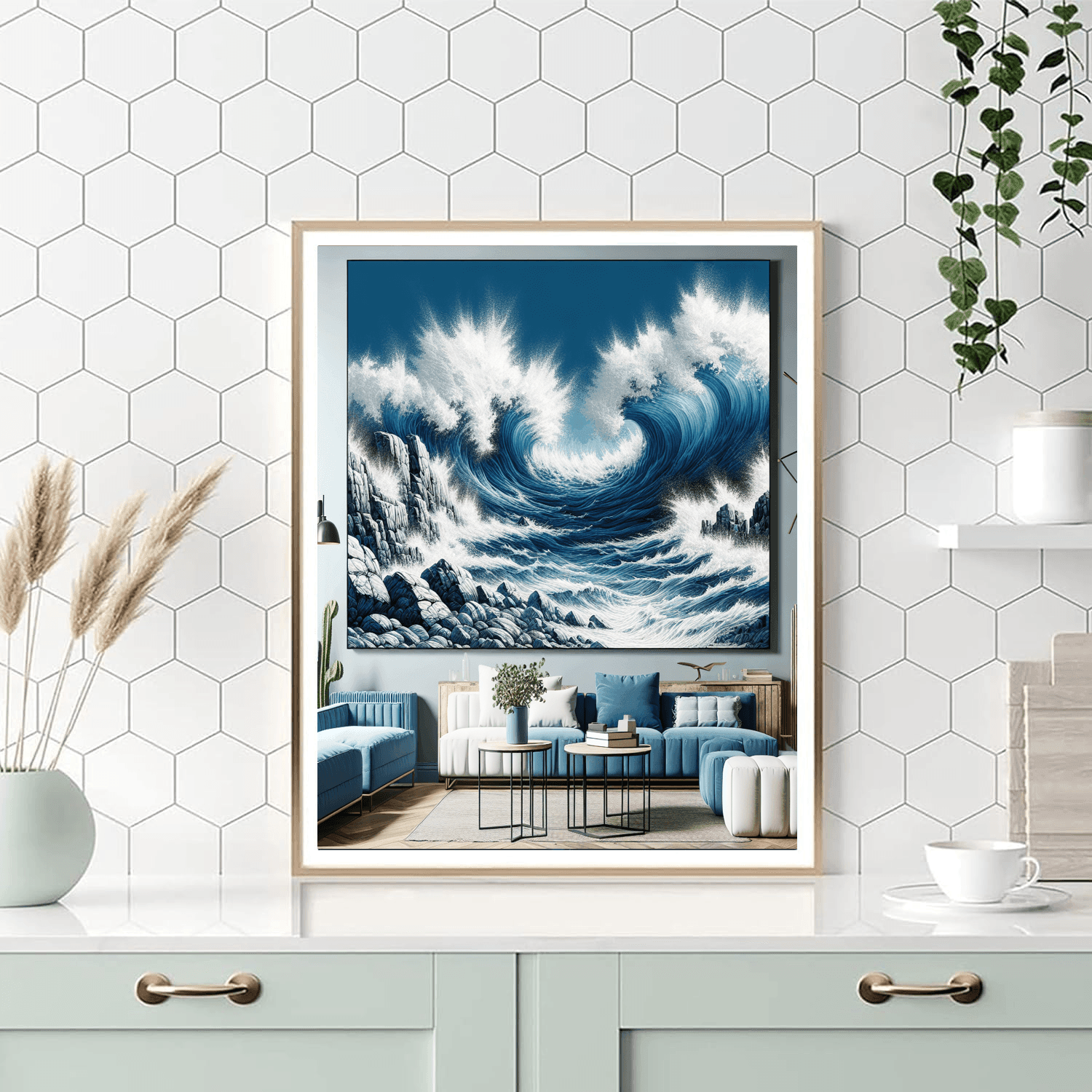 Tidal Wave Dance Paint By Numbers