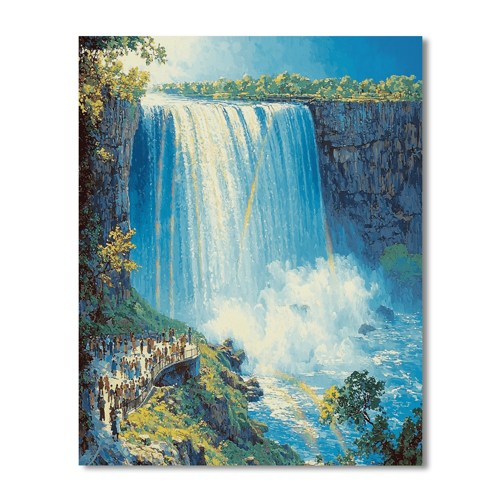 Victoria Falls DIY Paint By Numbers