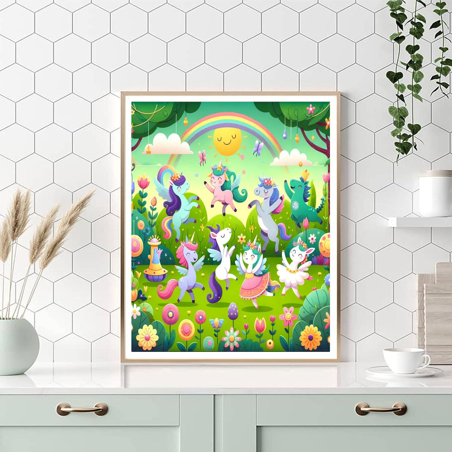 Spring Garden Gala Numbered Painting Kits