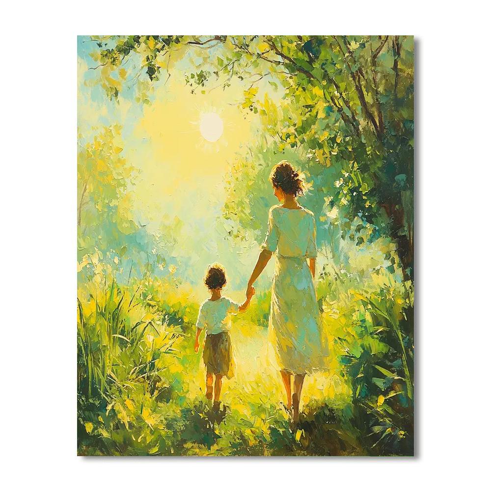 Connected By Love Number Painting