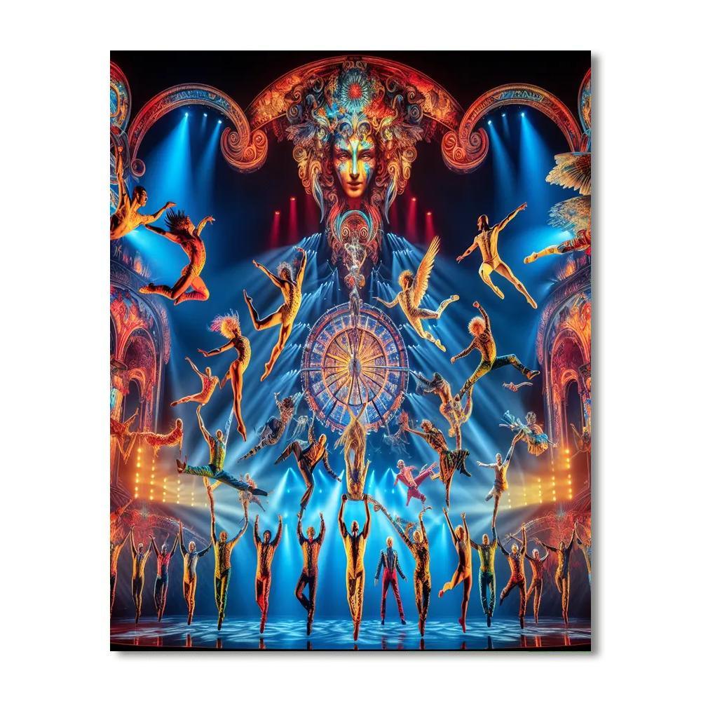 Cirque Du Soleil - Canada Paint By Color