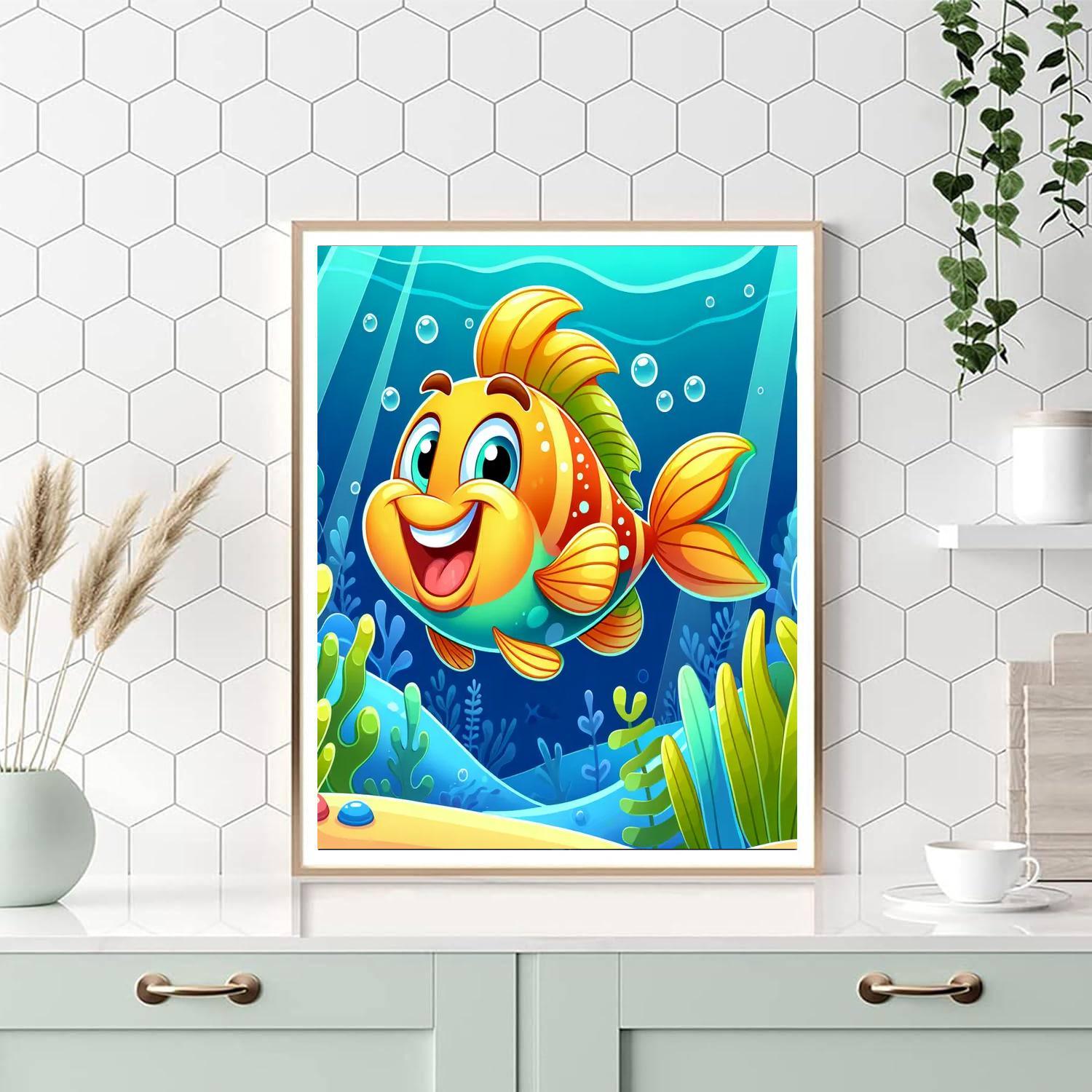 Merry Fish Paint By Numbers Kits
