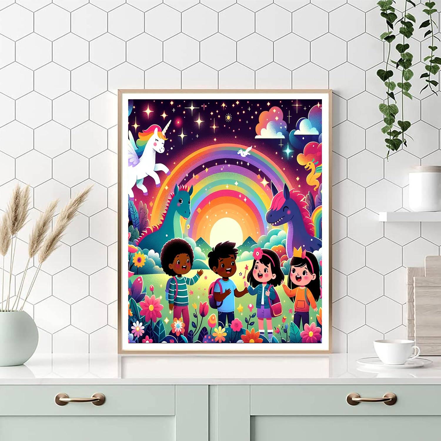 Fantastic Magical Quest Painting By Numbers Kit