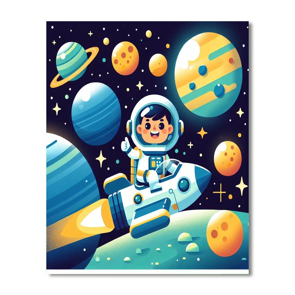 Celestial Discovery Voyage Numbered Painting Kits