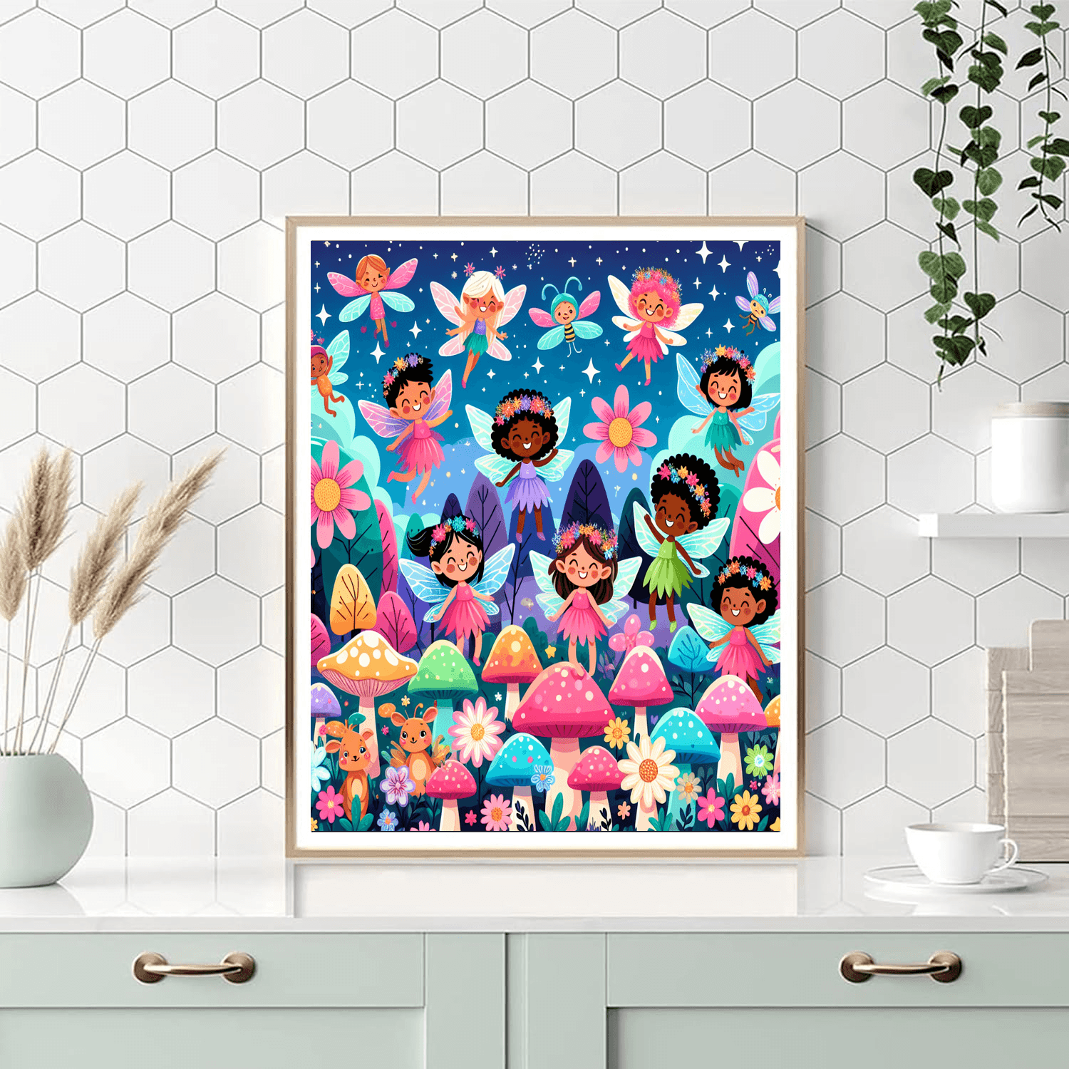 Fantasy Fairy Friends Numbered Painting Kits