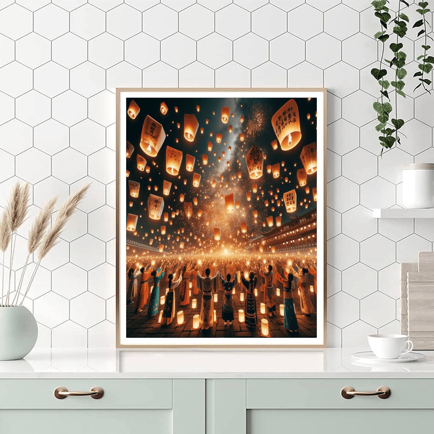 Lantern Festival - Taiwan Paint By Numbers Kits