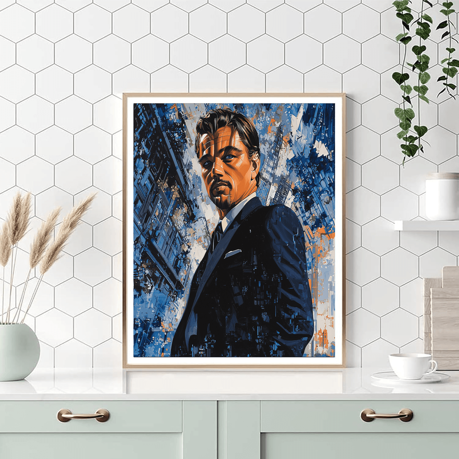 Leonardo Dicaprio: The Maverick Maestro Of Movie Magic Numbered Painting Kits