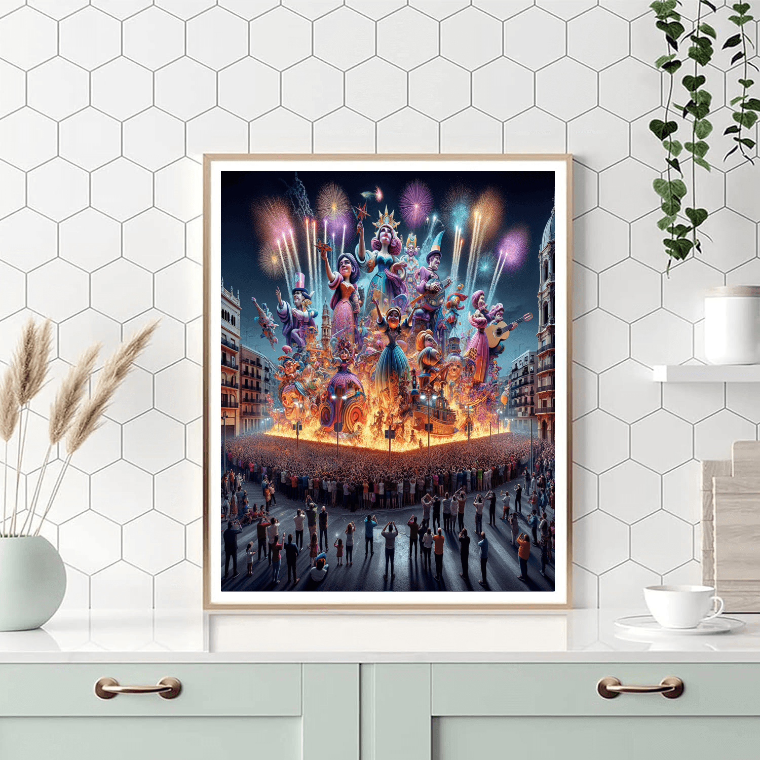 Fallas Festival - Spain Paint By Numbers Kits