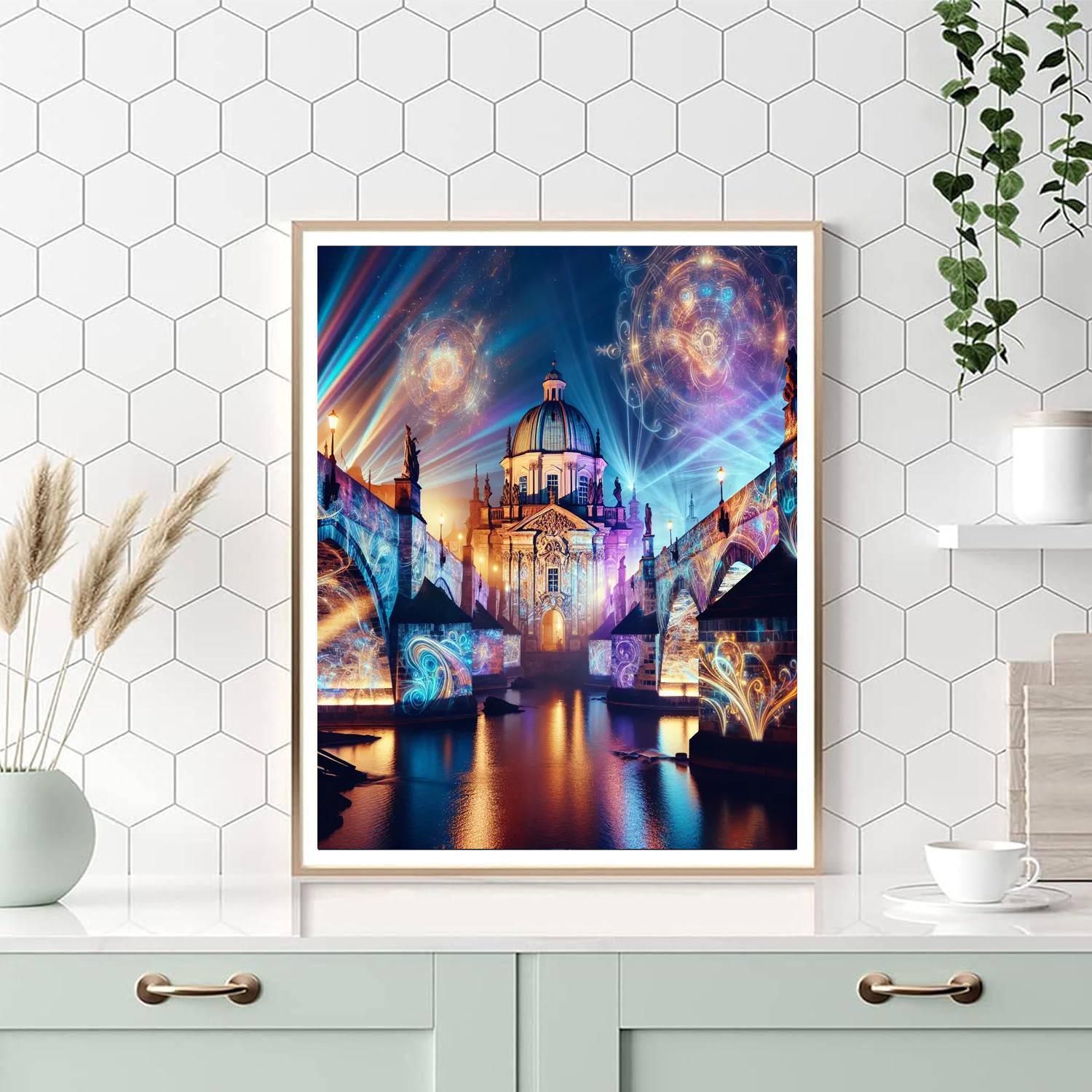 Lights On Festival - Prague DIY Paint By Numbers