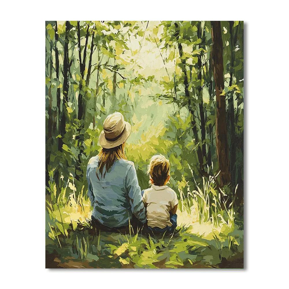 Nurtured In Nature Number Painting