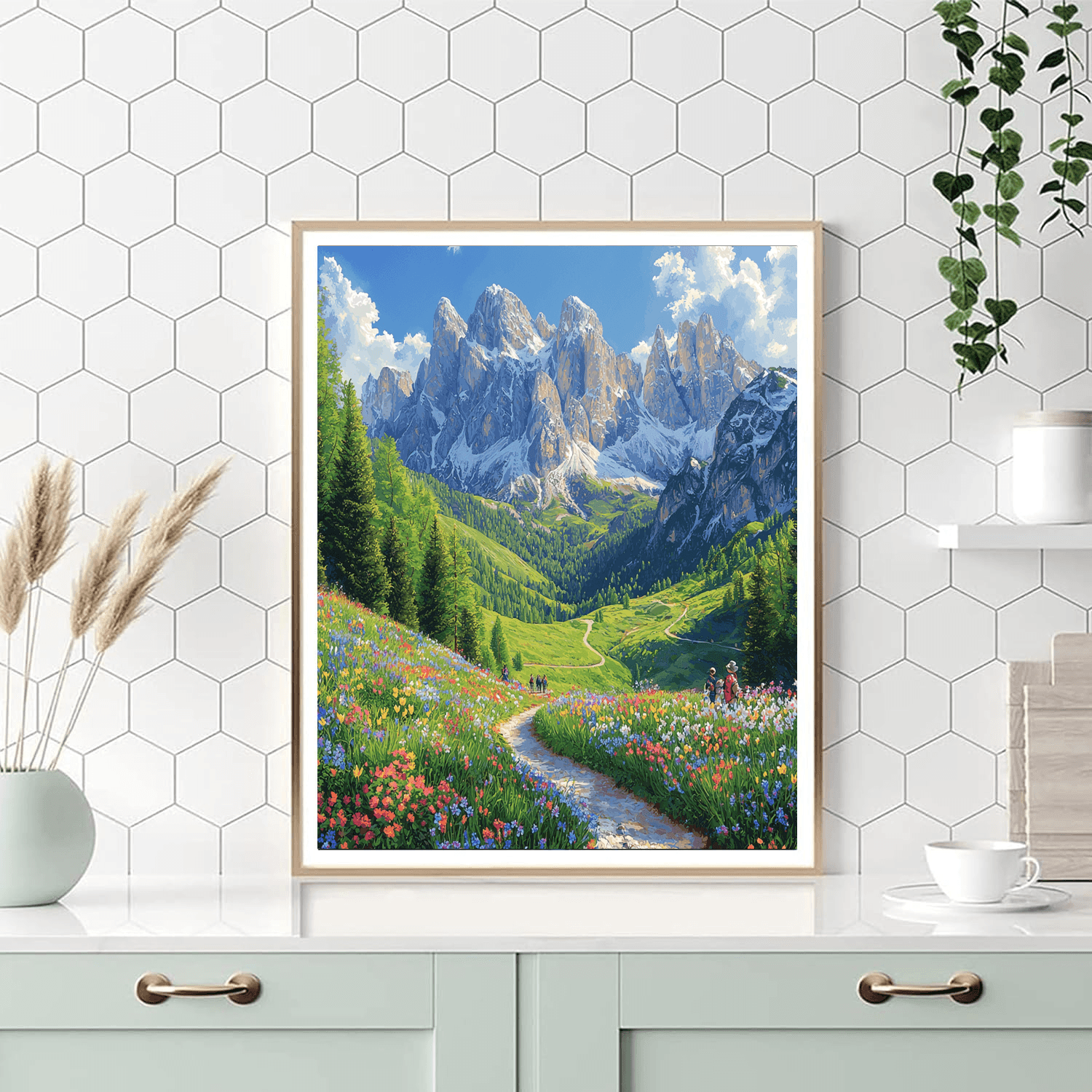 Dolomites Paint By Numbers