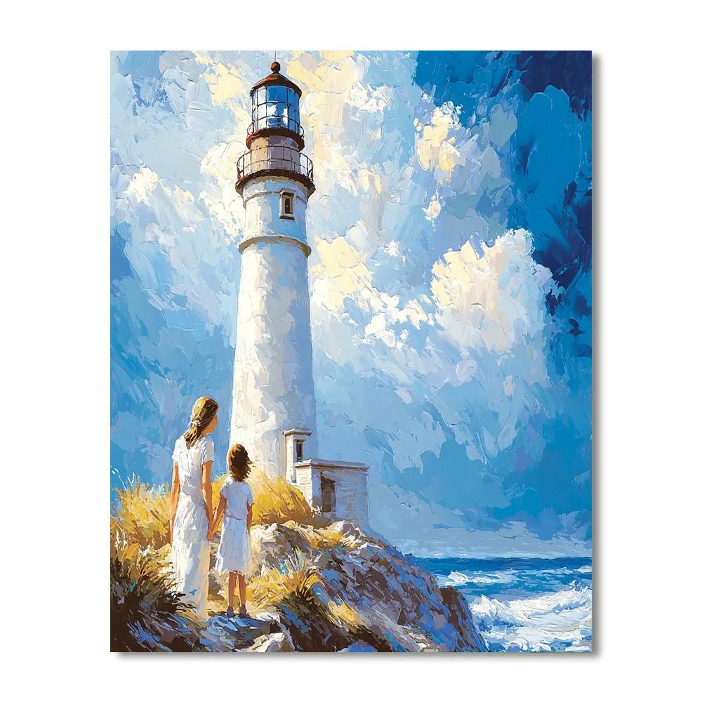 The Lighthouse Of Love Paint By Numbers Kits