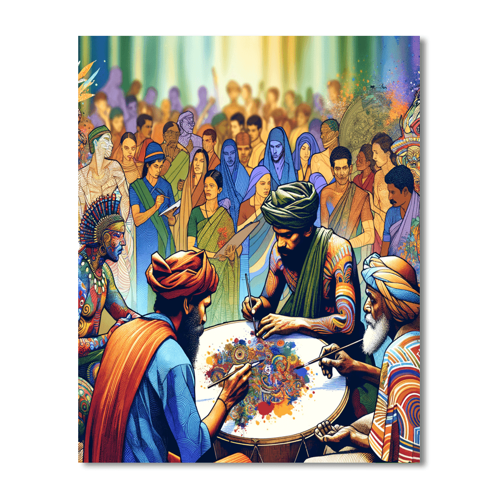 World Bodypainting Festival - Klagenfurt Numbered Painting Kits