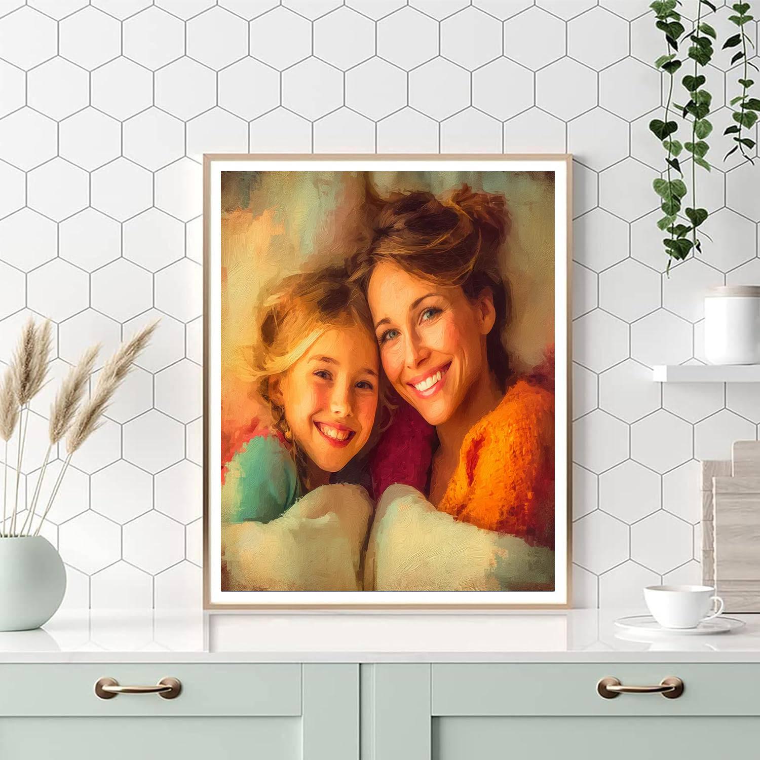 Morning Snuggles Painting By Numbers Kit