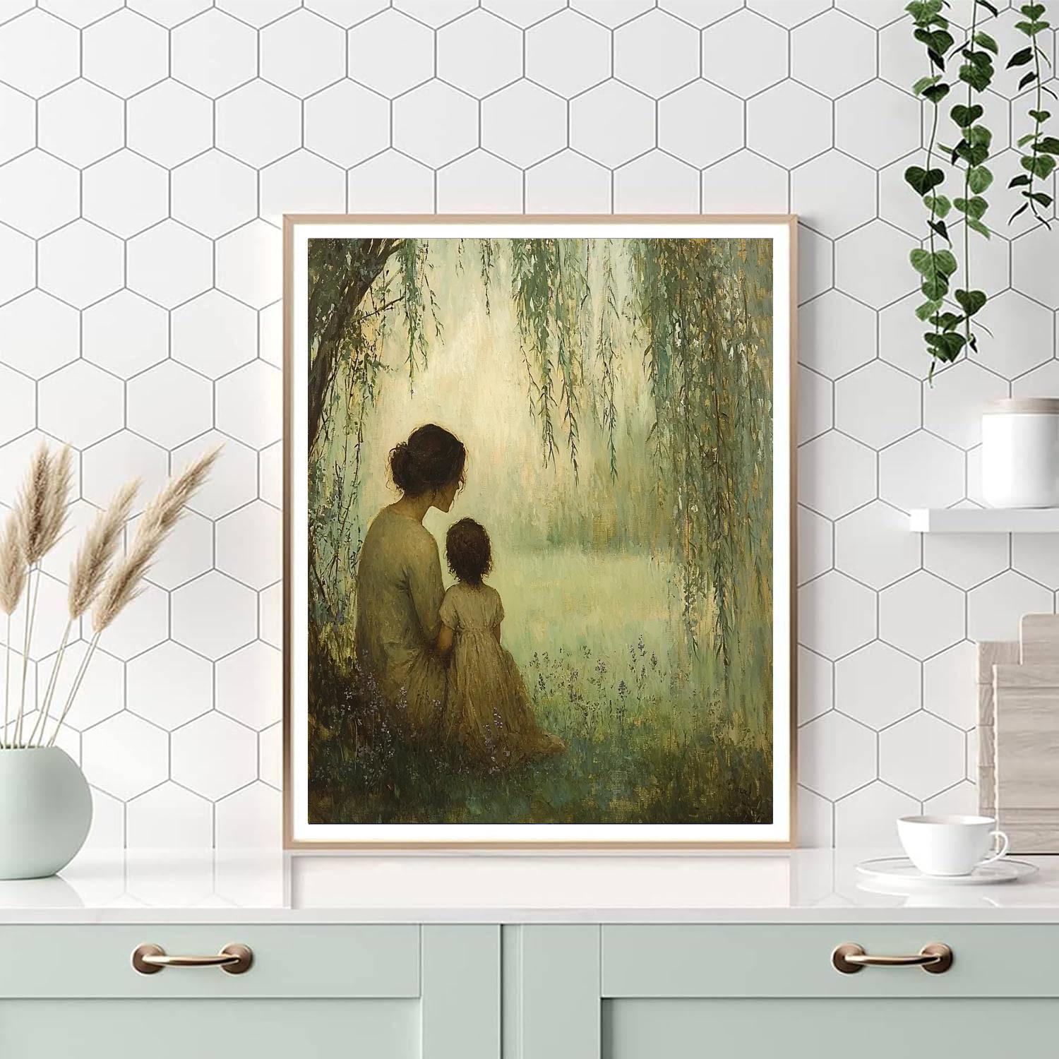 Whispers Of A Mother’s Heart Numbered Painting Kits