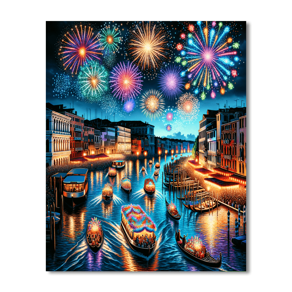 Festa Del Redentore Painting By Numbers Kit