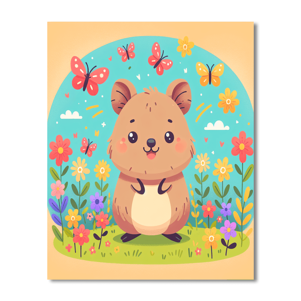 Quirky Quokka Paint By Color