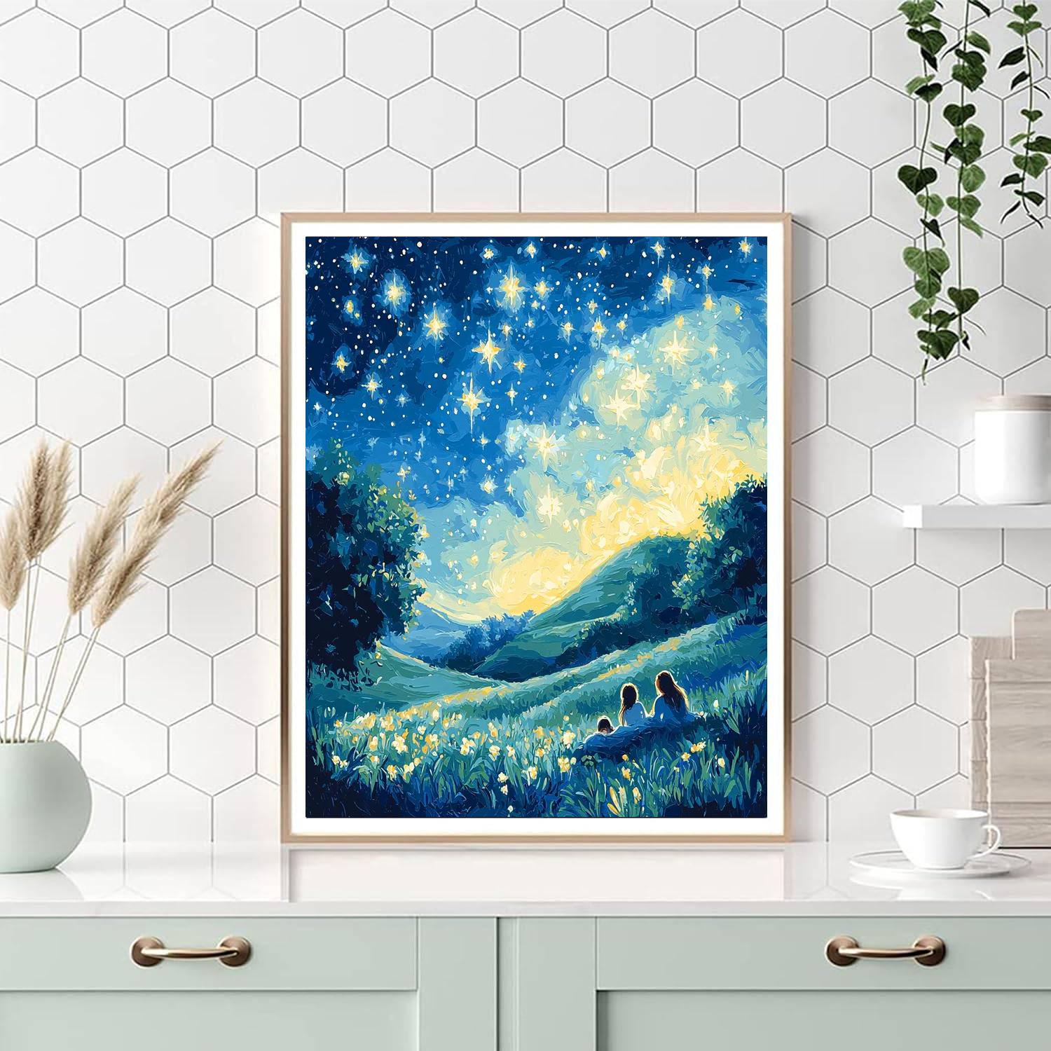Dreams Under The Stars Paint By Color