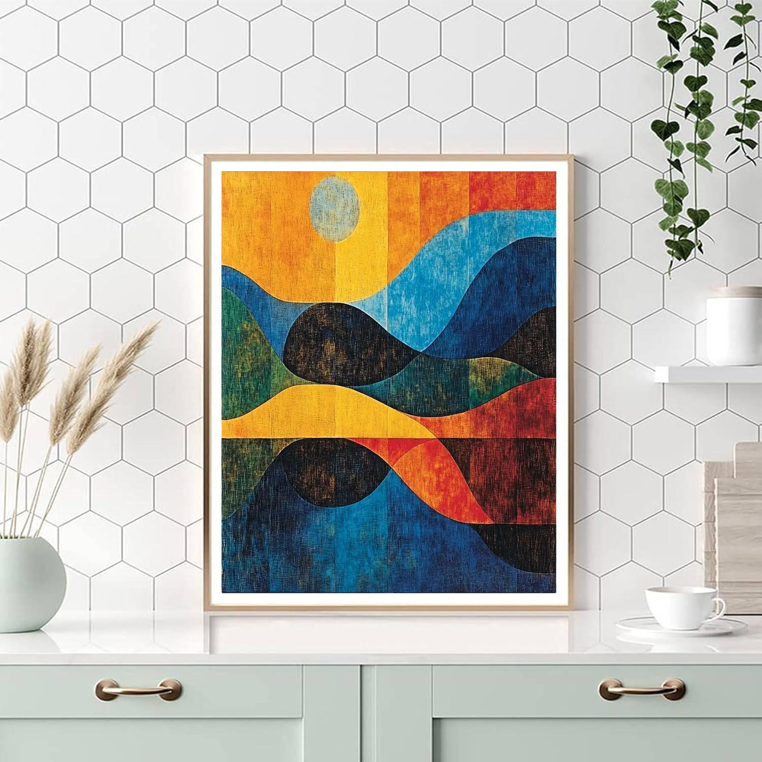 Max Ernst Inspired Dreaming In Colors  Painting By Numbers Kit